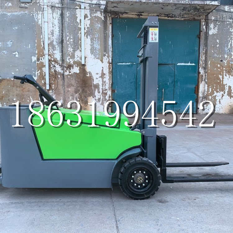 措勤县小型电动叉车1吨2吨步行站驾式电瓶堆高充电装卸车液压升降车铲车